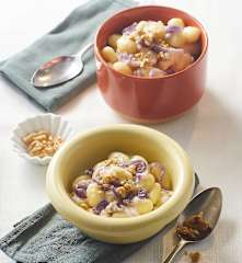 Gnocchi con cipolla rossa, mascarpone e noci
