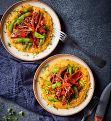 Thai Beef and Sweet Potato Mash
