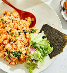 高纤辣味海苔菜饭