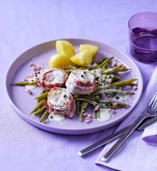 Schweinefilet mit grüner Pfeffersauce