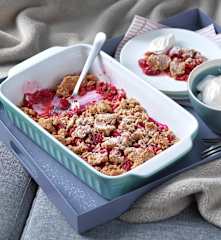 Blitz-Beeren-Crumble