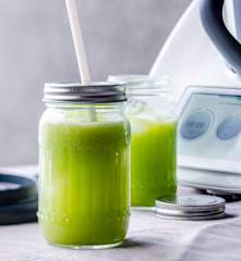 Jus détox concombre, fenouil