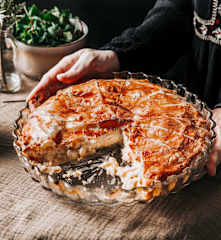 Tourte au camembert