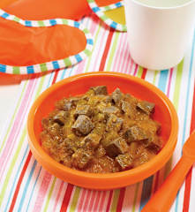 Domatesli Biberli Ciger (Bebek Yemeği)