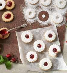 Galletas linzer