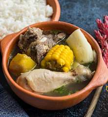 Sancocho de costilla y pollo