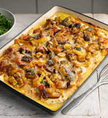 Polenta with Ratatouille