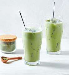 Boosted Iced Matcha Latte