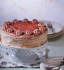 Torta di crêpes tiramisù