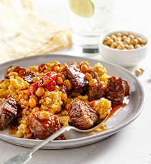 番茄牛腱炖黄豆