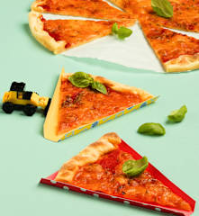 Superschnelle Pizza Margherita