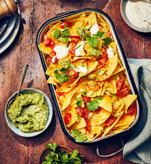 Überbackene Nachos