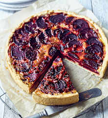 Rote-Bete-Schinken-Tarte