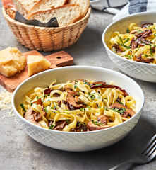 Tagliatelle with Porcini Mushrooms