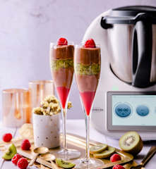 Mousse au chocolat fruitée