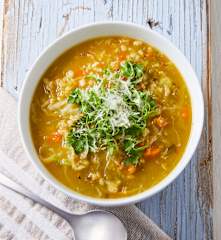 Chunky Vegetable Barley Soup