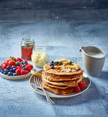 Pancakes proteici