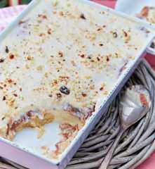 Süße Rhabarber-Lasagne