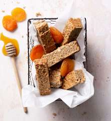 Barritas de avena con frutos secos