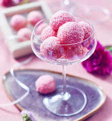 Beijo cor-de-rosa