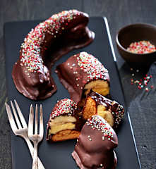 Schoko-Bananen-Schnitten