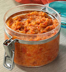 Crema di melanzane e peperoncini