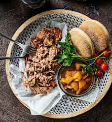 Pulled pork alle mele