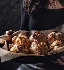 Pommes en croûte feuilletée