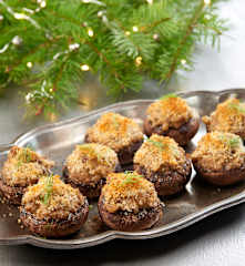 Sausage Stuffed Mushrooms