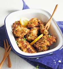 Beignets d'huîtres au thym