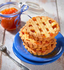 Crostatine alla confettura di albicocche (senza glutine)