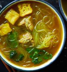 咖喱牛肉粉丝汤