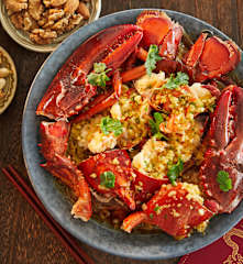 蒜蓉粉丝蒸龙虾