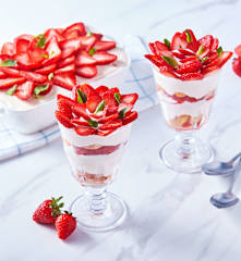 Tiramisu aux fraises