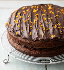 Chocolate Jaffa Cake (Gluten Free)