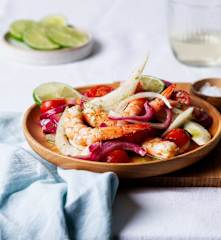 Insalata di gamberi alla siciliana