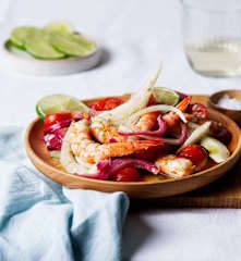 Sizilianischer Garnelensalat