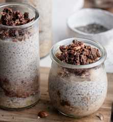Schoggi Birnen Müesli