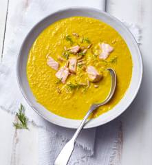 Fenchel-Lachs-Suppe