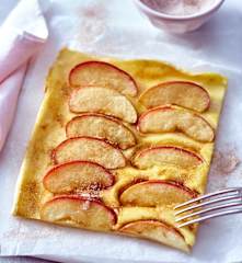 Apfelpfannkuchen vom Blech