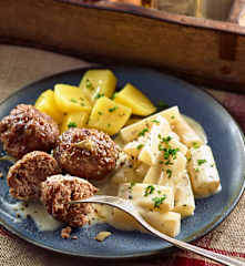 Schwarzwurzeln mit Hackbällchen (Sachsen-Anhalt)
