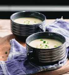 Soupe poireau-pomme de terre