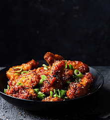 Κορεατικό τηγανητό κοτόπουλο