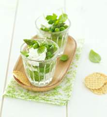 Verrines "toutes vertes"