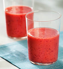 Batido de piña, mango y ciruela