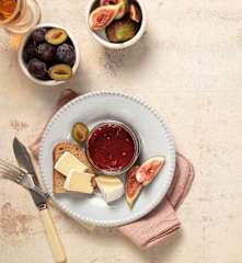 Feigenmus mit Zwetschken und Sherry