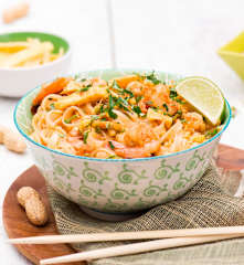Pad Thai de camarão