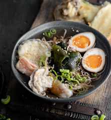 Soupe de nouilles Soba