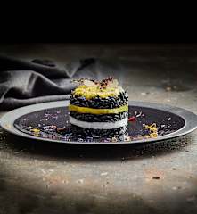 Wieżyczki z czarnego ryżu