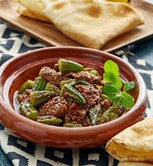 Bamia (Okra Lamb Stew)